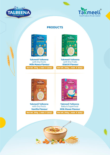 Takmeeli Talbeena – 2 Pack Combo | Complete Sunnah Nutrition | Flat 30 Rs Off On Prepaid