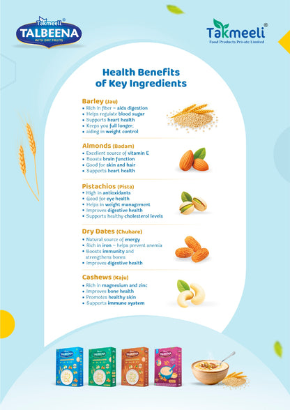Takmeeli Talbeena – 2 Pack Combo | Complete Sunnah Nutrition | Flat 30 Rs Off On Prepaid