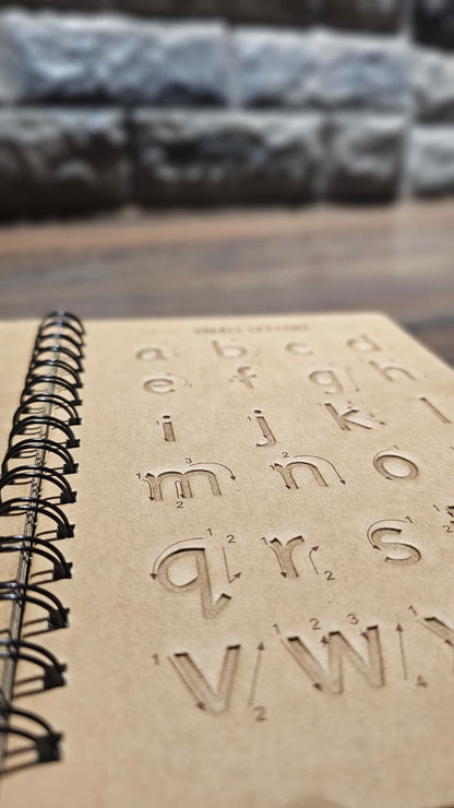 Grooved Learning Kit For Kids– Arabic & English Tracing Boards