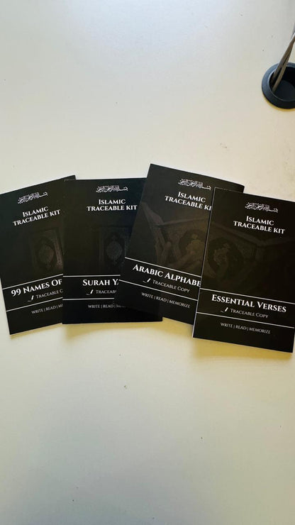 Complete Islamic Trace & Learn Kit – For Kids & Adults